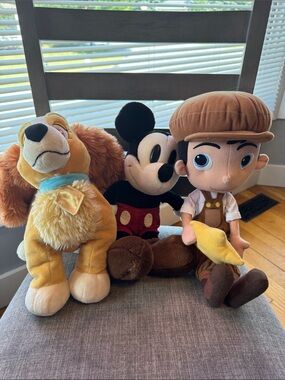 Disney plush lot Mickey La Luna Bambino Lady